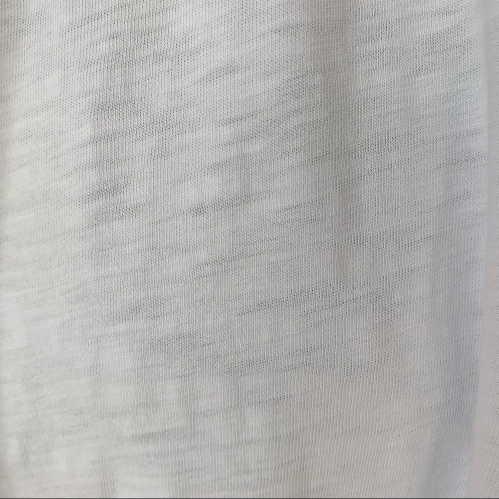 BODEN 100% Cotton White Knit Dress Tunic Beach Swim Cover Up Tassel Tie Size 18 - Picture 7 of 15